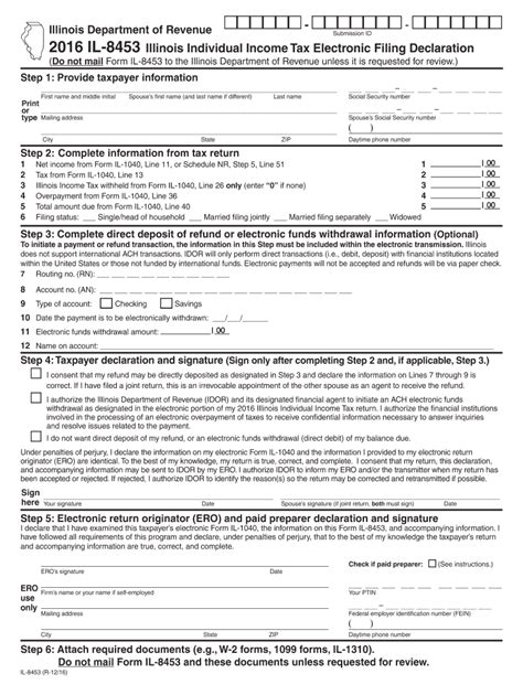 Illinois State Income Tax Form For Trusts Printable - Printable Forms Free Online