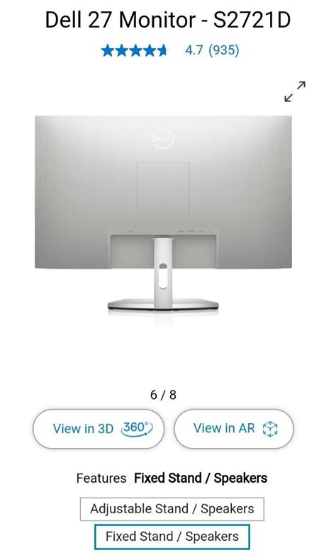 Dell 27 Monitor - S2721D, Computers & Tech, Parts & Accessories, Monitor Screens on Carousell