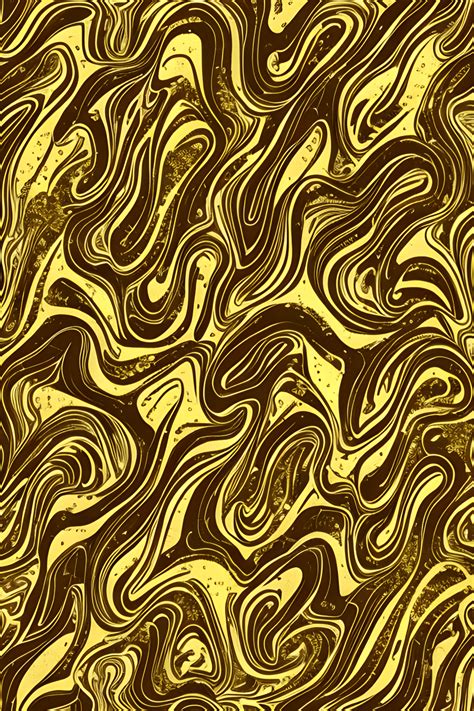 Gold Foil Marble Fluid Pattern · Creative Fabrica