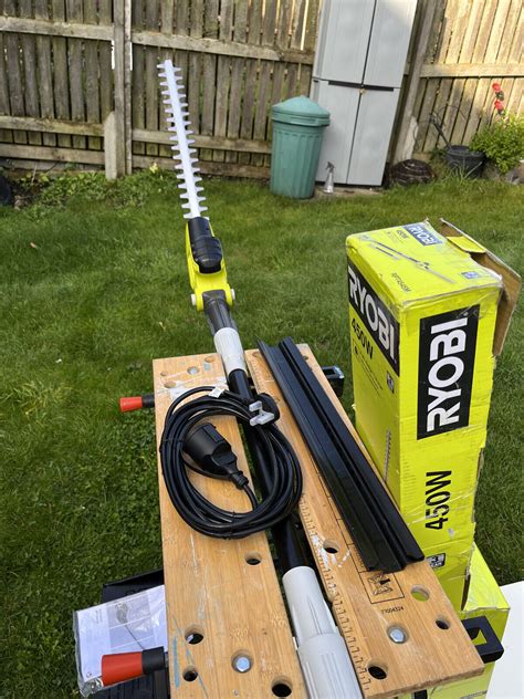 Ryobi RPT4545M Corded 450W Pole Hedge Trimmer - Never Used - 2023 ...