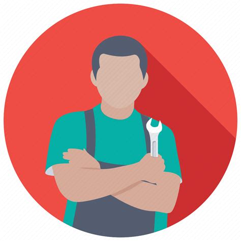 Engineer, mechanic, repair service, repairman, technician icon - Download on Iconfinder