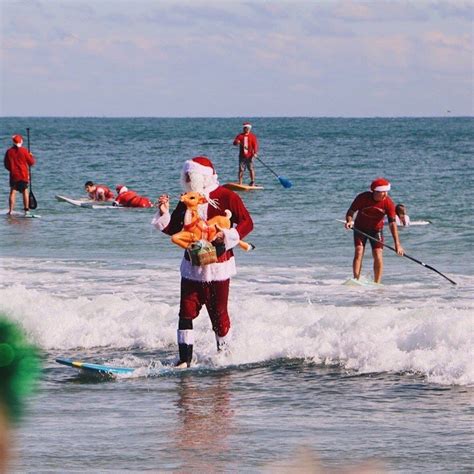 2019 Cocoa Beach Surfing Santas: A Florida Must-See - The Florida ...