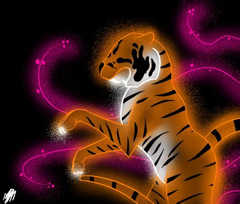 Neon tiger by JVEshadow on DeviantArt