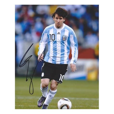 Lionel MESSI Autograph