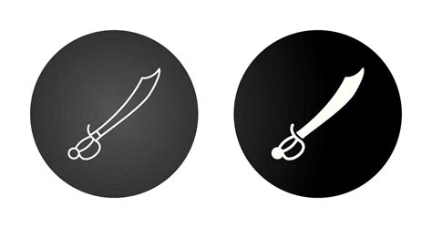 Pirate Sword Vector Icon 23623554 Vector Art at Vecteezy