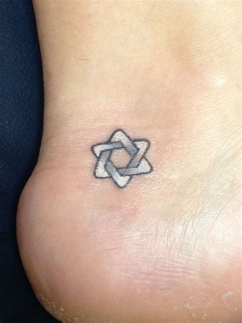 Pin by Jillian Mann on tattoos | David tattoo, Small tattoos, Star of david tattoo