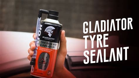 Gladiator Tyre Sealant | Instant Tyre Service | Emergency Gadget - YouTube