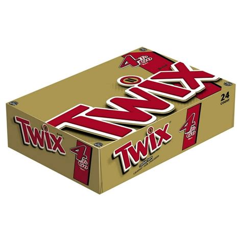 Twix Caramel Cookie Bars, 3.02 Oz., 24 Count - Walmart.com - Walmart.com