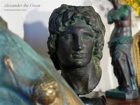 Alexander the Great Sculpture patinated Bronze Finish - Etsy