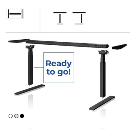 Desk Frame 2: Full-frame LINAK solution for sit-stand office desks