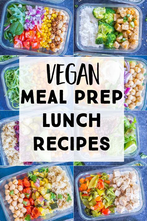 16 Vegan Meal Prep Recipes {Lunch} - She Likes Food