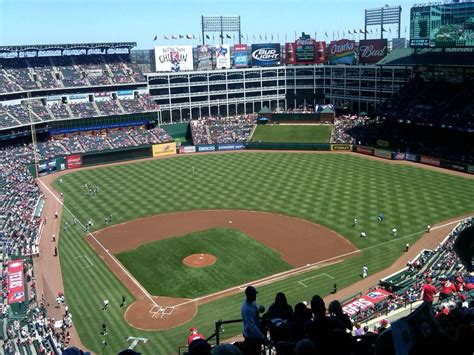 Texas Rangers Stadium Texas Rangers Baseball, Major League Baseball ...