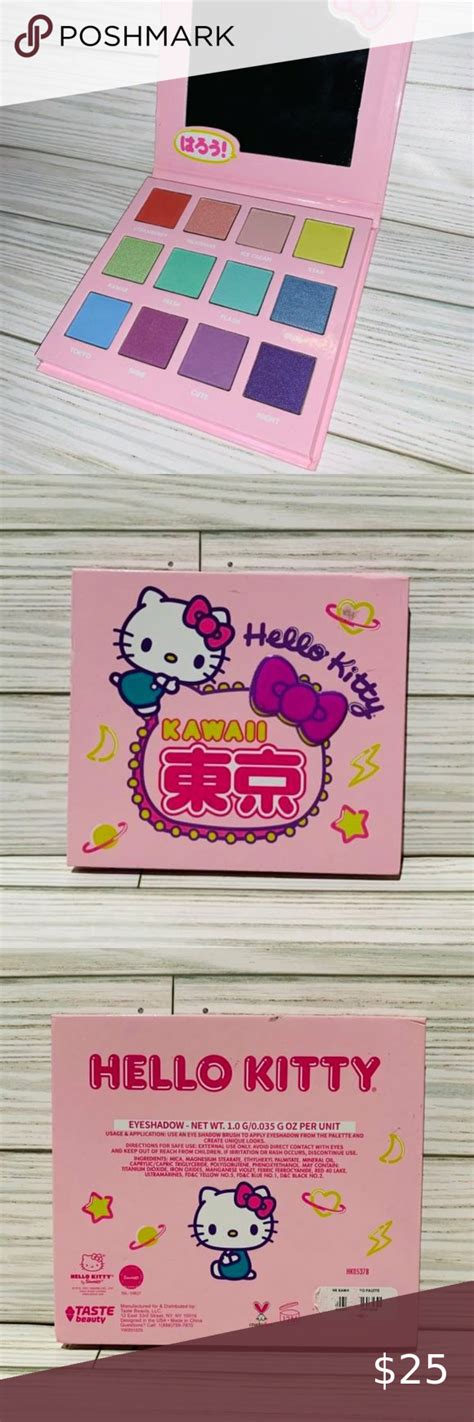 Hello Kitty by Sanrio Kawaii Tokyo Eyeshadow Palette Taste Beauty New ...