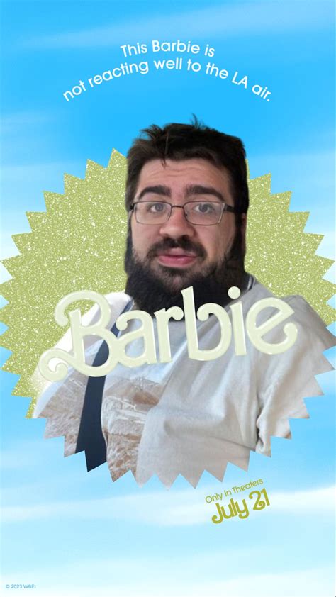 Barbie Movie Poster Meme Template - Don Payne Buzz