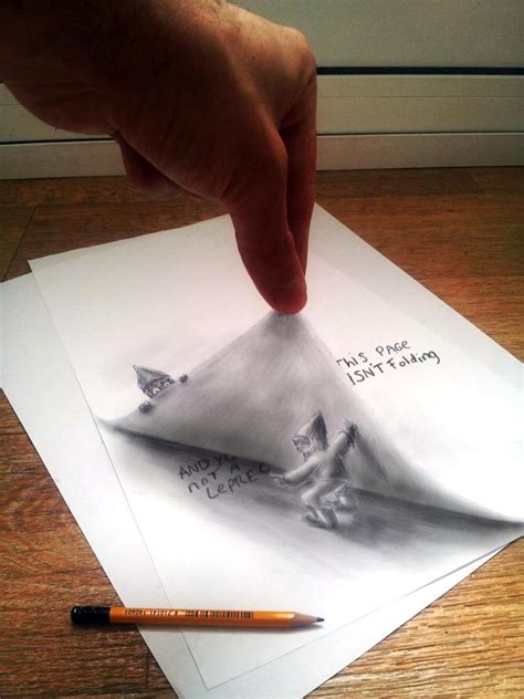 3d Pencil Drawings On Paper