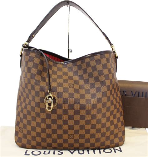 LOUIS VUITTON Damier Ebene Delightful MM NM Bag