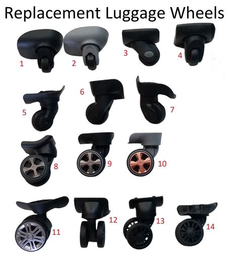 Replacement Wheels Suitcase | Luggage