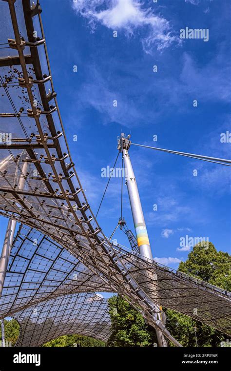 BAVARIA : OLYMPIC PARK MUNICH - TIMELESS ARCHITECTURE Stock Photo - Alamy