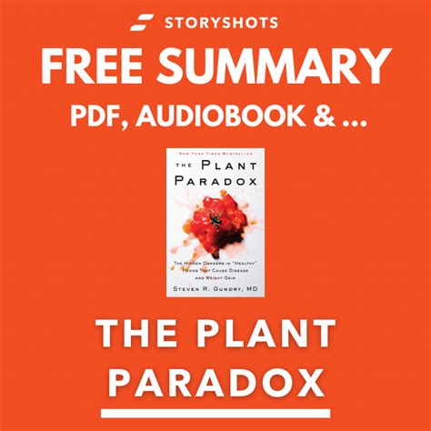 Summary of The Plant Paradox by Dr Steven Gundry | PDF