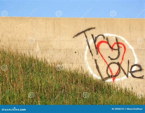 Handwriting on the Wall stock photo. Image of contrast - 3098270