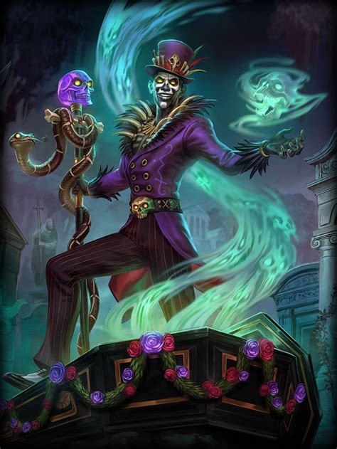 Baron Samedi - Official SMITE Wiki | Voodoo art, Baron samedi ...