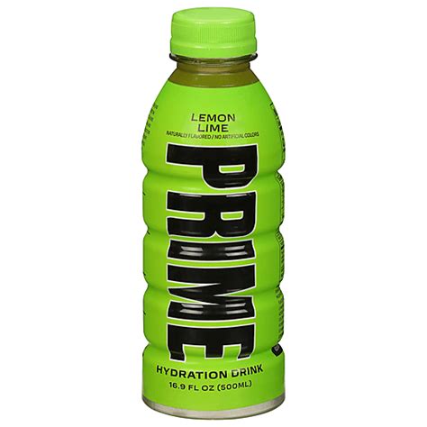 Prime Hydration Drink, Lemon Lime 16.9 fl oz | Beverages | Carlie C's