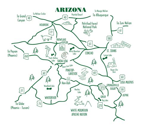 White Mountains Az Trail Map | Bruin Blog