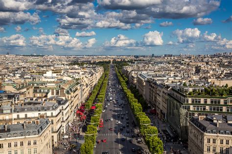 Champs-Élysées from Above | Taken from atop the Arc de Triom… | Flickr