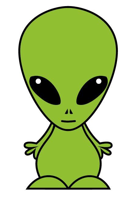 Simple Alien Drawing at GetDrawings | Free download