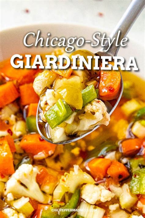 Hot Chicago Style Giardiniera | Italian beef sandwiches, Spicy chicken ...