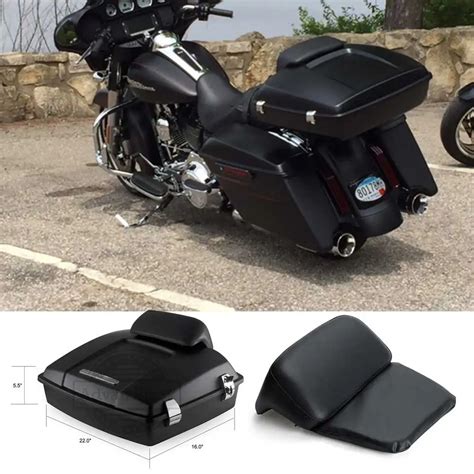 Advan Black Denim Black Razor Tour Pak Pack luggage Bagger for Harley ...