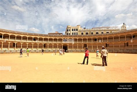 The Ancient Bullring Ronda Spain Stock Photo - Alamy