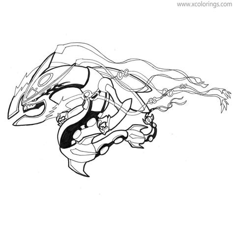 Mega Evolution Pokemon Rayquaza Coloring Pages. Mega Charizard, Pokemon ...