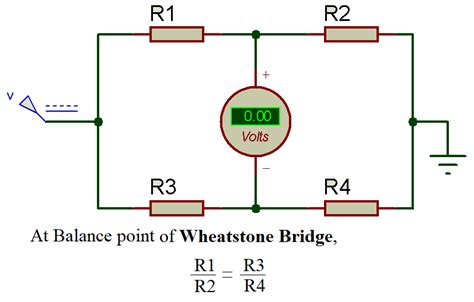 Wheatstone Bridge Strain Gauge Equation Derivation - Tessshebaylo