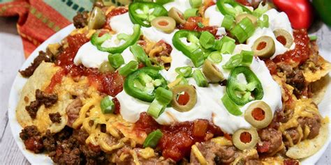 Loaded Beef Nachos Recipe