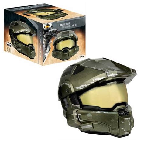 Halo Master Chief Motorcycle Helmet Replica