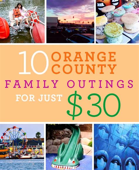 10 Fun Orange County Family Outings for $30