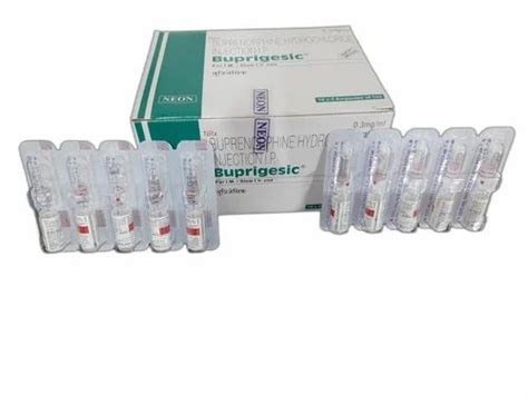 Buprenorphine Hydrochloride Buprigesic Injection at Rs 110/vial ...