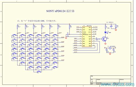 SONY Color TV remote control circuit diagram - Control_Circuit - Circuit Diagram - SeekIC.com