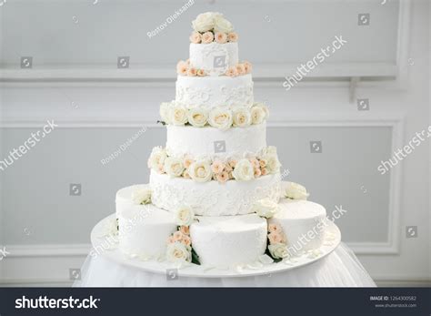 Wedding Cake Buffet Stock Photo (Edit Now) 1264300582