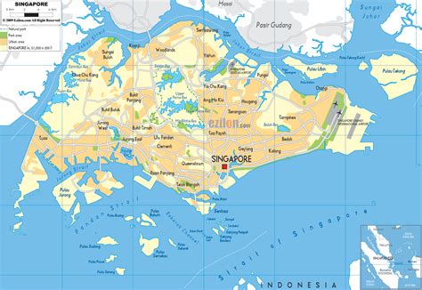 SINGAPORE MAP – mapofmap1