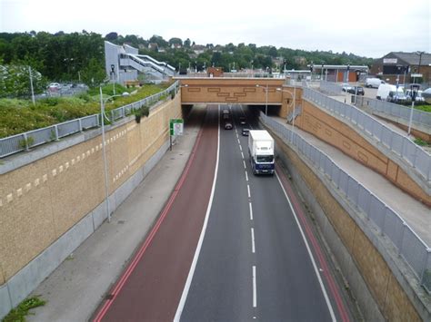 Coulsdon Relief Road passes under... © Marathon cc-by-sa/2.0 ...