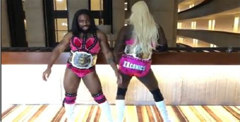 (WATCH): He Can Do That Too. Xavier Woods Cosplays As The IIconics And ...