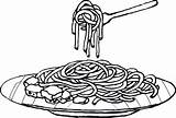 Delicious Pasta Coloring Page  Free Printable Pages For Kids sketch template