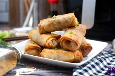 Air Fryer Spring Rolls | All Ways Delicious