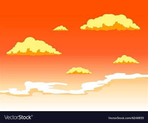 Dusk Sky Clouds Clipart