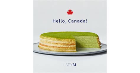 Lady M New York Launches New Canada Website and Shipping on Canada Day 2020! | Newswire