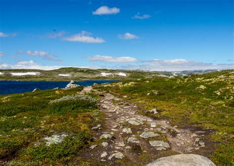 Hiking in the Norwegian high mountains on Behance