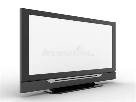 3d TV screen stock illustration. Illustration of film - 7729765