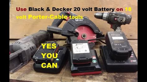 Battery adapter black decker dewalt - polfindie